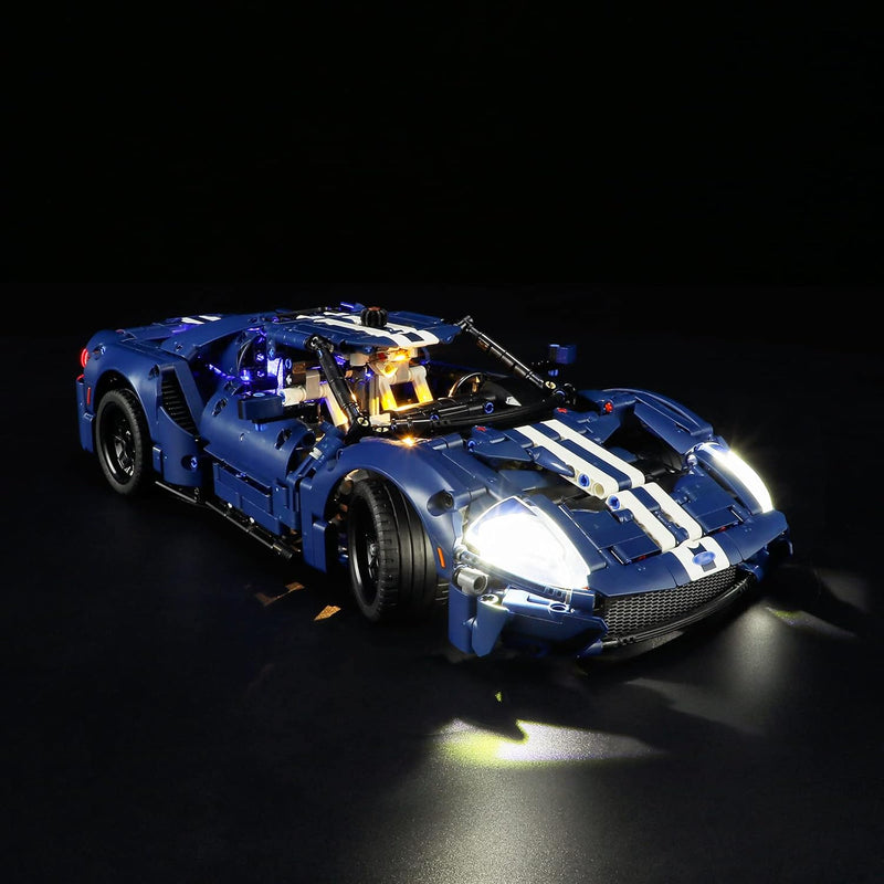 BRIKSMAX 42154 Led Licht für Lego Ford GT 2022 - Compatible with Lego Technic Bausteinen Modell - Oh