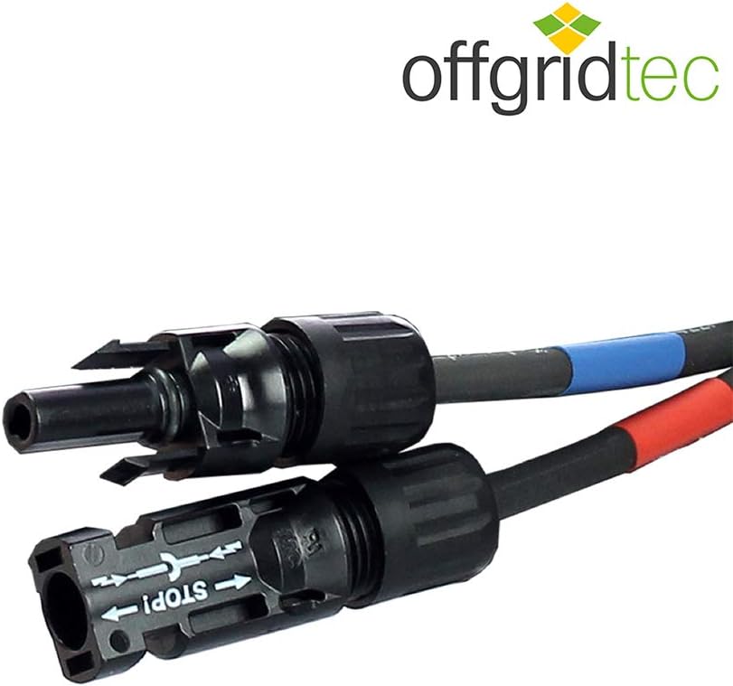 Offgridtec 10m 4mm² Solar-Verlängerungskabel mit Solarstecker, 10m