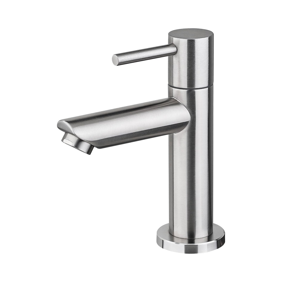 Ibergrif M18103 Kaltwasser-Waschtischbatterie, Einhand-Waschtischbatterie für Aussenbereich, Gäste-W
