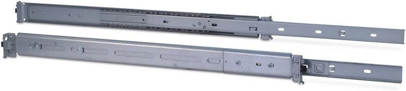 Inter Tech 88887221 Teleskopschienensatz mit Variabler Einbautiefe von 500-800 mm Silber
