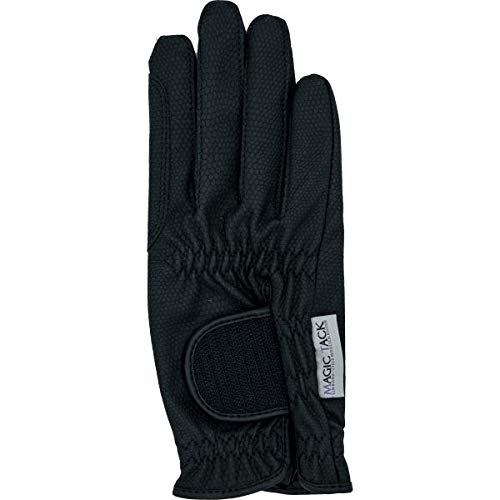 haukeschmidt Unisex Reithandschuh A Touch of Magic Schwarz 8, Schwarz 8