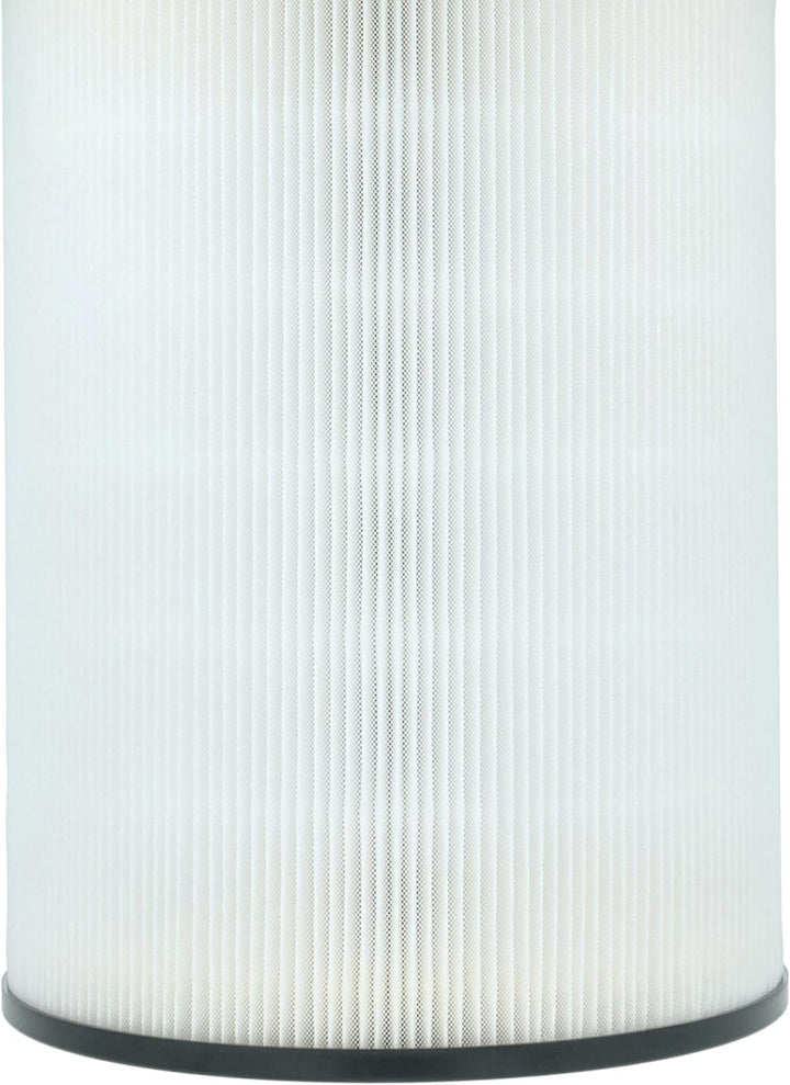 vhbw 4x Aktivkohlefilter Ersatz für Bosch 7733701946 für Luftreiniger - H13 Luftfilter Schwarz Weiss