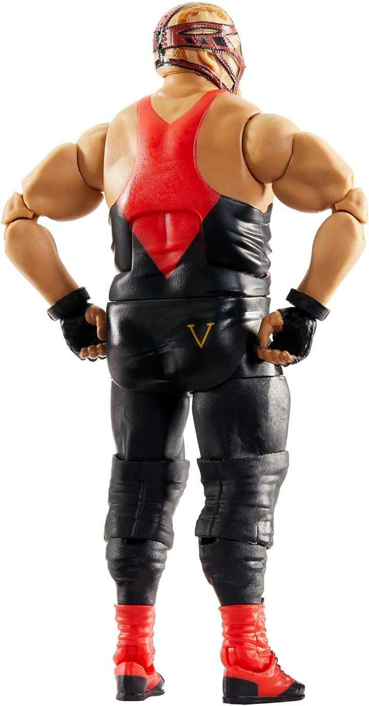 WWE HKP16 - Elite WrestleMania Royal Rumble Vader Actionfigur, bewegliches WWE Sammlerstück mit Zube