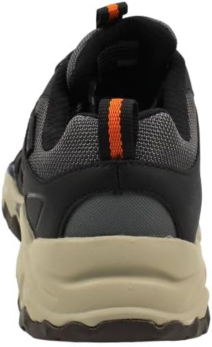 Skechers Herren Terraform-Selvin Oxford 41 EU Black Leather W Mesh, 41 EU Black Leather W Mesh