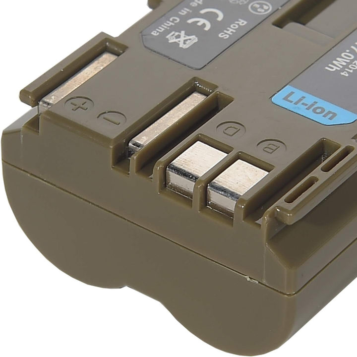 DSTE® Batterie Griff für Canon EOS 20D 30D 40D 50D SLR Digital Kamera als BG-E2N mit (2 packung) BP-