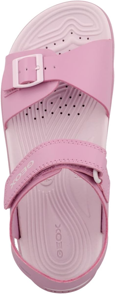 Geox Mädchen J Fommiex Gir Sandal 32 EU Dk Pink Lt Lilac, 32 EU Dk Pink Lt Lilac