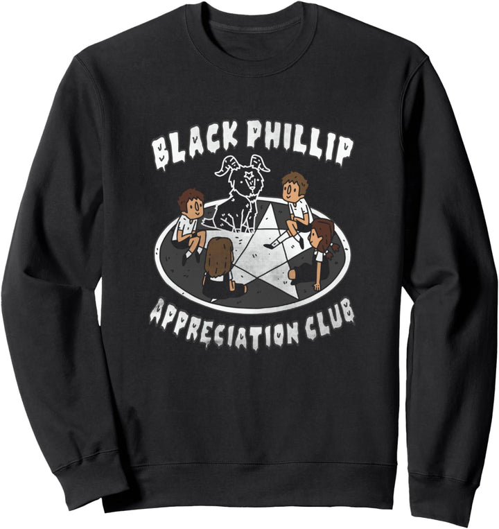 Black Phillip Appreciation Club Okkult Hexe Gothic Cult Sweatshirt