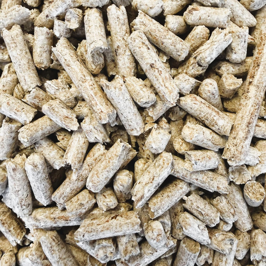 Kleintierstreu, Katzenstreu Holzpellets 15 kg (23 L) – 100% natürliche Einstreu für Katzen, Kaninche