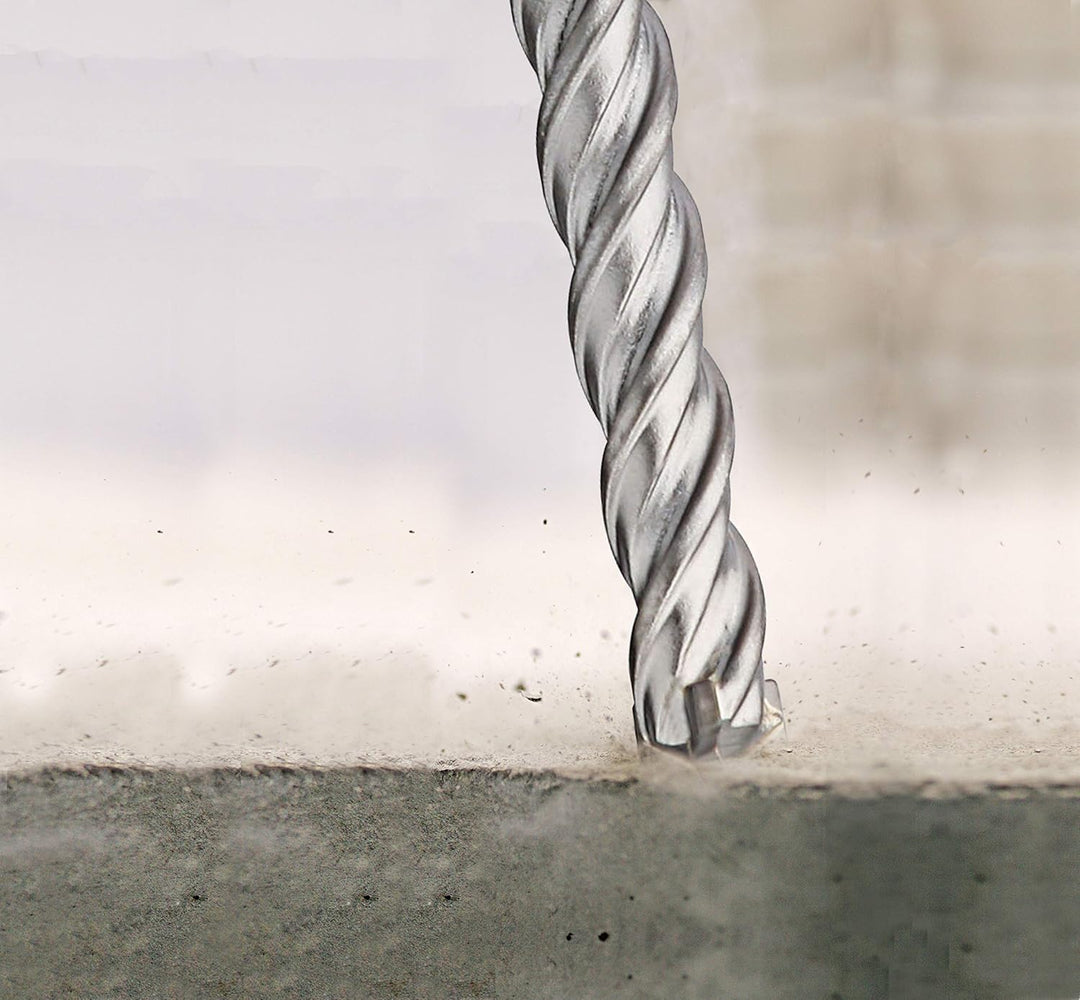DIAGER Foret béton OPTIMA3+ 3 taillants cylindrique - 263 Ø 8 Long. Utile 80 Long. totale 120 - Disq