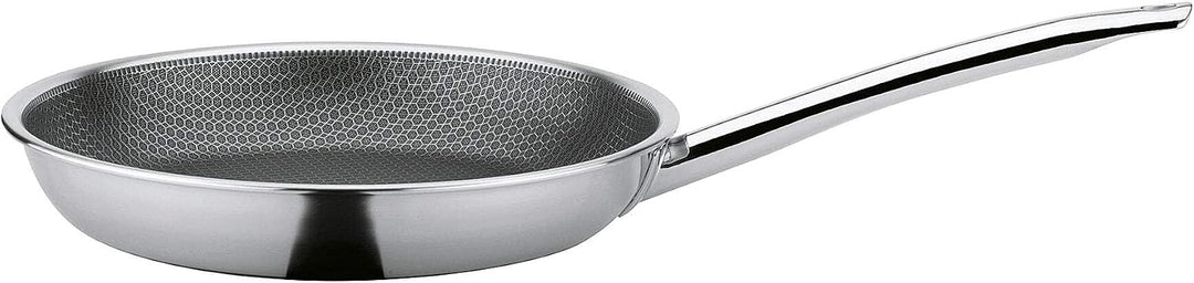 Spring VULCANO Bratpfanne CUT RESIST PURE 32 cm, Antihaftbeschichtung | Wabenstruktur, mineralische