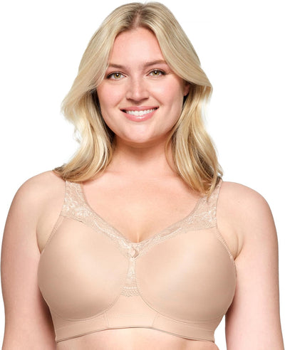 Glamorise Damen Full Coverage Bra 75B Haut, 75B Haut