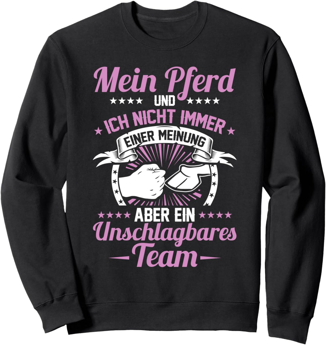 Reitsport Mein Pferde Und Ich Lustiges Reiterin Sweatshirt