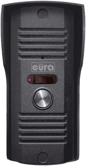 EURA Türsprechanlage Gegensprechanlage Eura Adp-11A3 Invito Weiss Freisprechstelle 4 Draht, Weiss