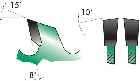 Edessö 37230030 HM-Kreissägeblatt Präzision-Dünnschnitt 2 KNL HW, Z=96 VWD, 300 x 2,2/1,6 x 30 mm, S