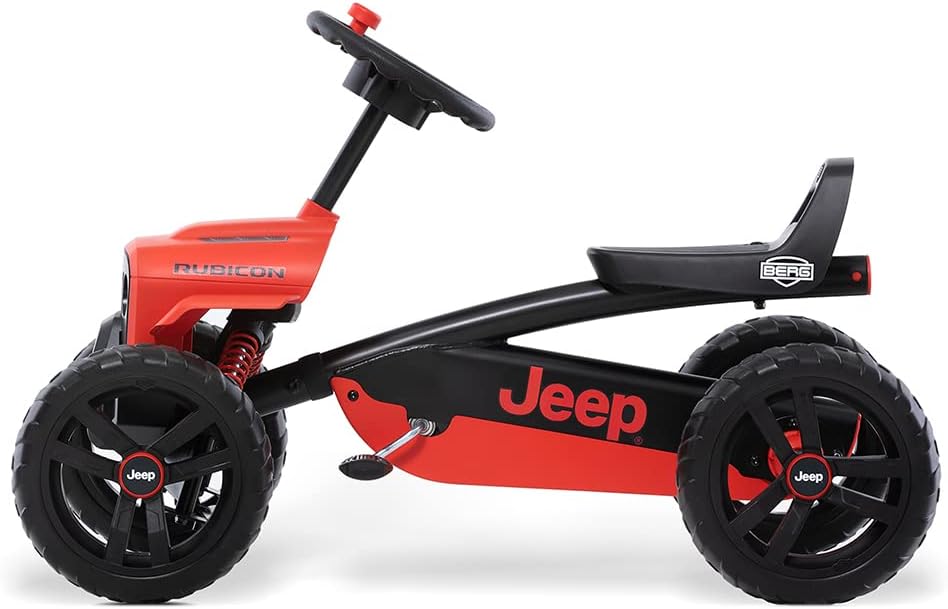 BERG Pedal-Gokart Buzzy Jeep® Rubicon, für Kinder ab 2 Jahren, Kunststoffräder