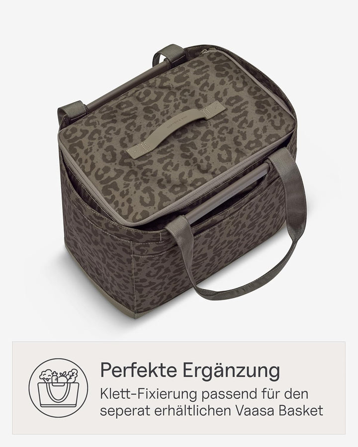 Kapten &amp; Son Vaasa Cooling Inlay Large Leo Braun | 25L Thermotasche aus recyceltem PET für Shopping
