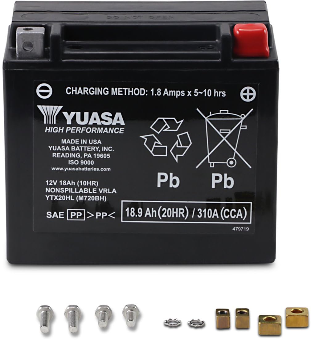 Yuasa Batterie SLA AGM YTX20HL-BS