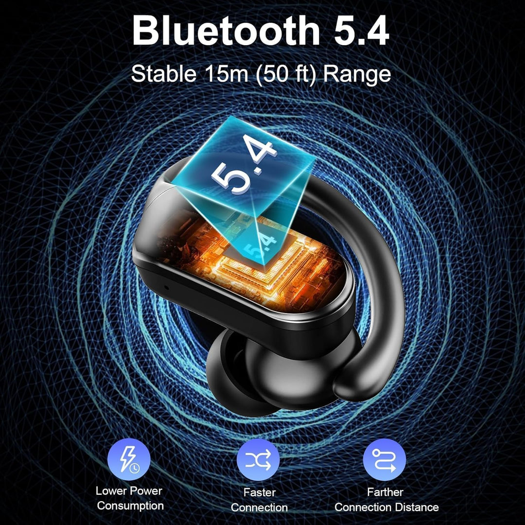 Ordtop Bluetooth Kopfhörer, Kopfhörer Kabellos Bluetooth HiFi Stereo,SY-DE71