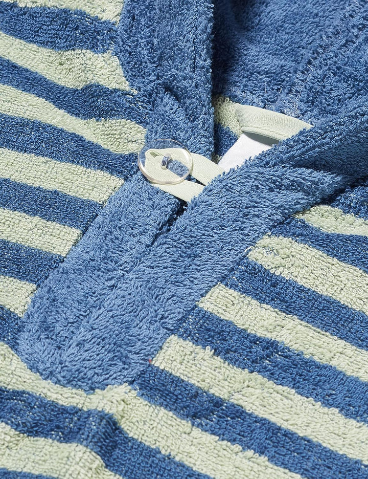 Sterntaler Baby Badeponcho mit Kapuze, Esel Emmilius, Einheitsgrösse, Baumwolle, Grün/Blau