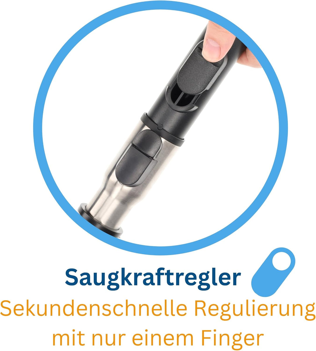 Handgriff für Miele S 771 Tango/S 712 / Tango Plus - Comfort Griffrohr Ø 35mm alternativ 5269091/944