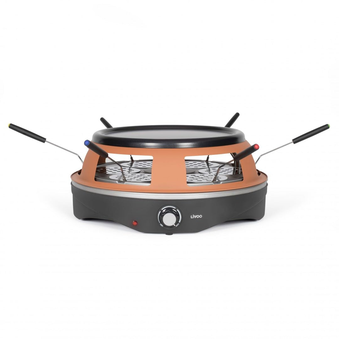 Mini-Pizzaofen 1200 W braun - DOC304
