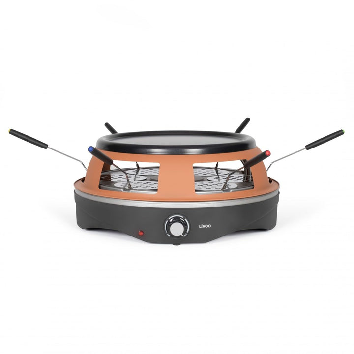 Mini-Pizzaofen 1200 W braun - DOC304