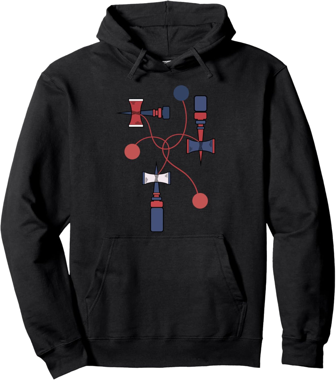 Kendama Spiel Spieler Japanischer Trick Sport Pullover Hoodie