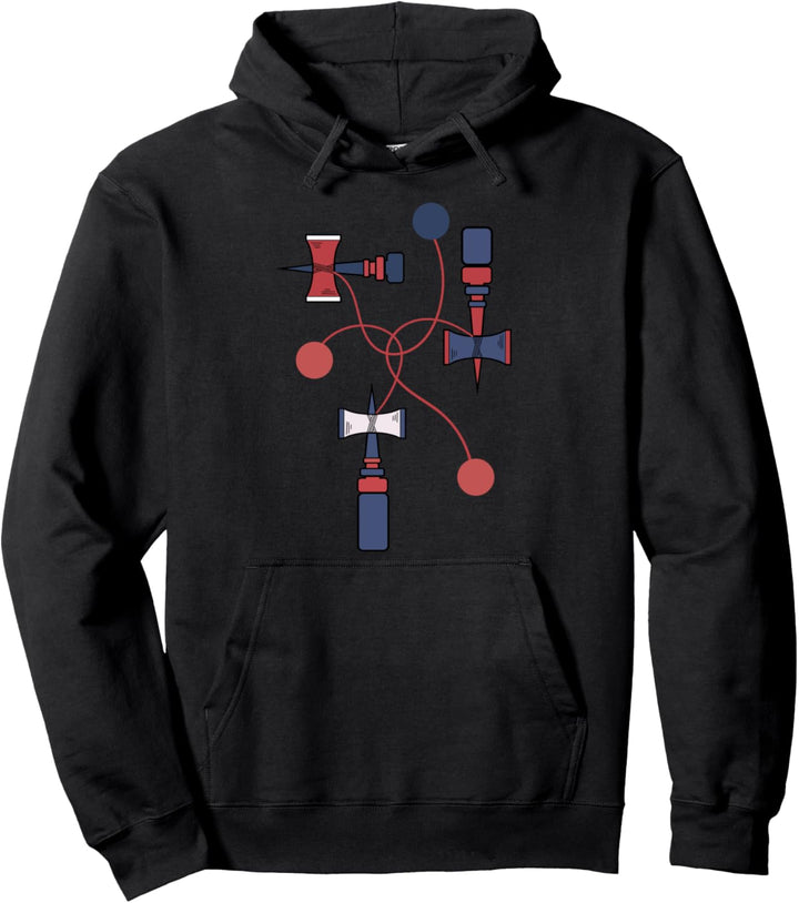 Kendama Spiel Spieler Japanischer Trick Sport Pullover Hoodie