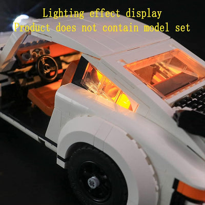 GEAMENT LED-Licht-Set für 2021 Porsche 911 – kompatibel mit Lego 10295 Creator Expert Modell (Lego S