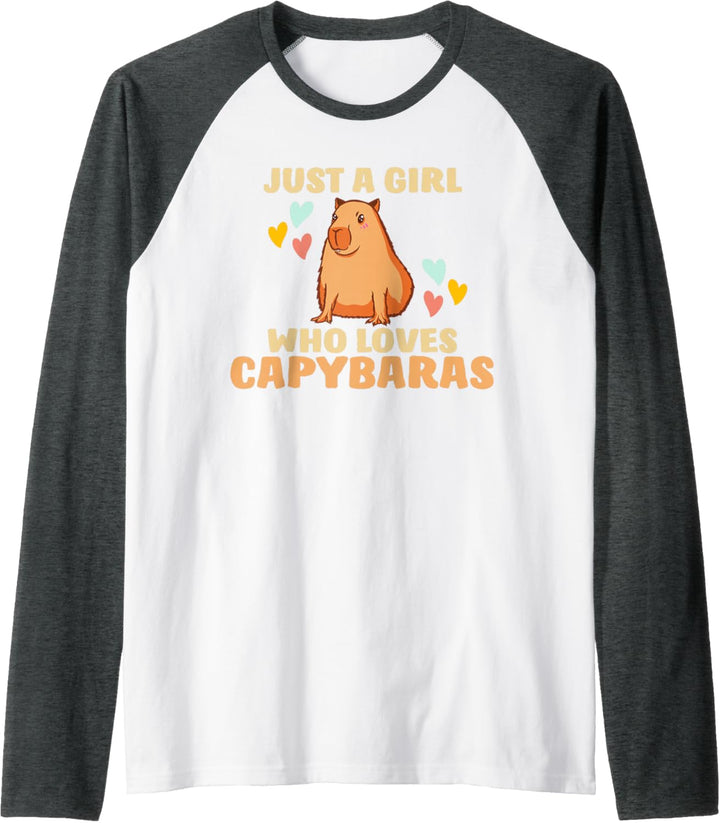 Capybara Wasserschwein Nagetier - Capybara Raglan