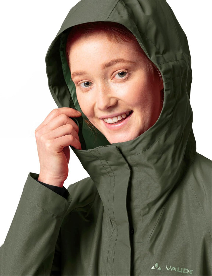 VAUDE Damen Women's Comyou Pro Rain Jacket Jacke, cedar wood