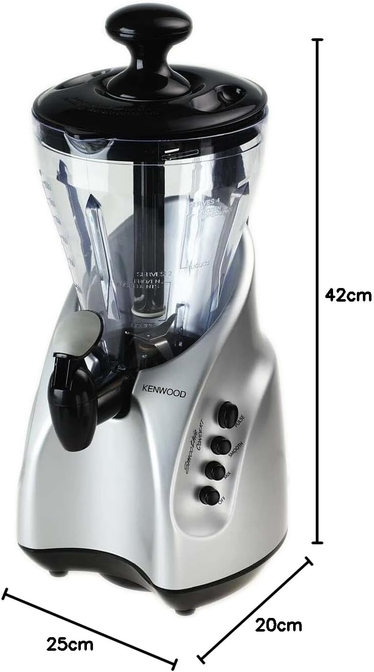 Blender Kenwood Smoothie Concert SB255 Mischer - Kunststoff - silber
