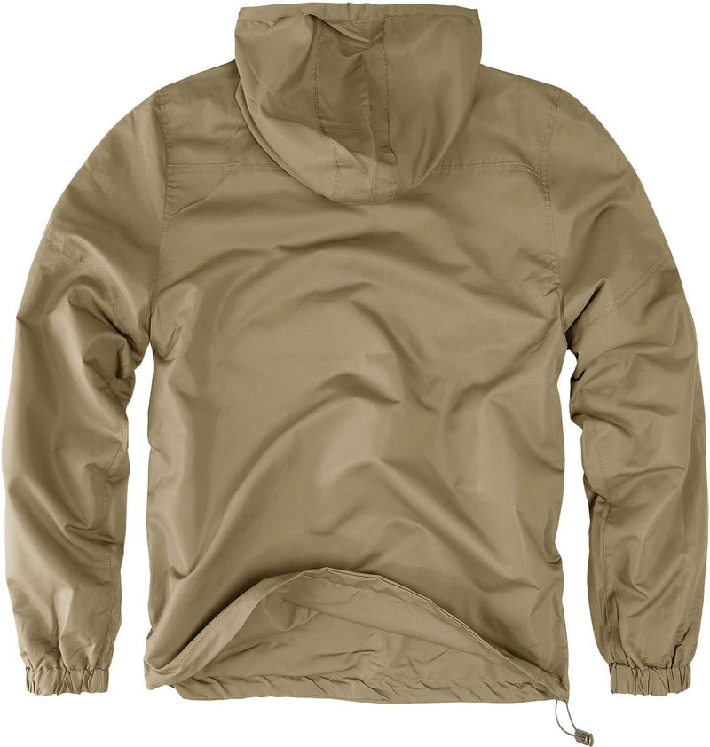 bw-online-shop Summer Windbreaker Schlupfjacke Regenjacke - Grösse S - 7XL M Camel, M Camel