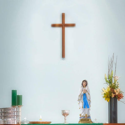 Lourdes Jungfrau Maria Statue, 5.7 inch katholische Gesegnete Jungfrau Maria Statuen, katholisches G