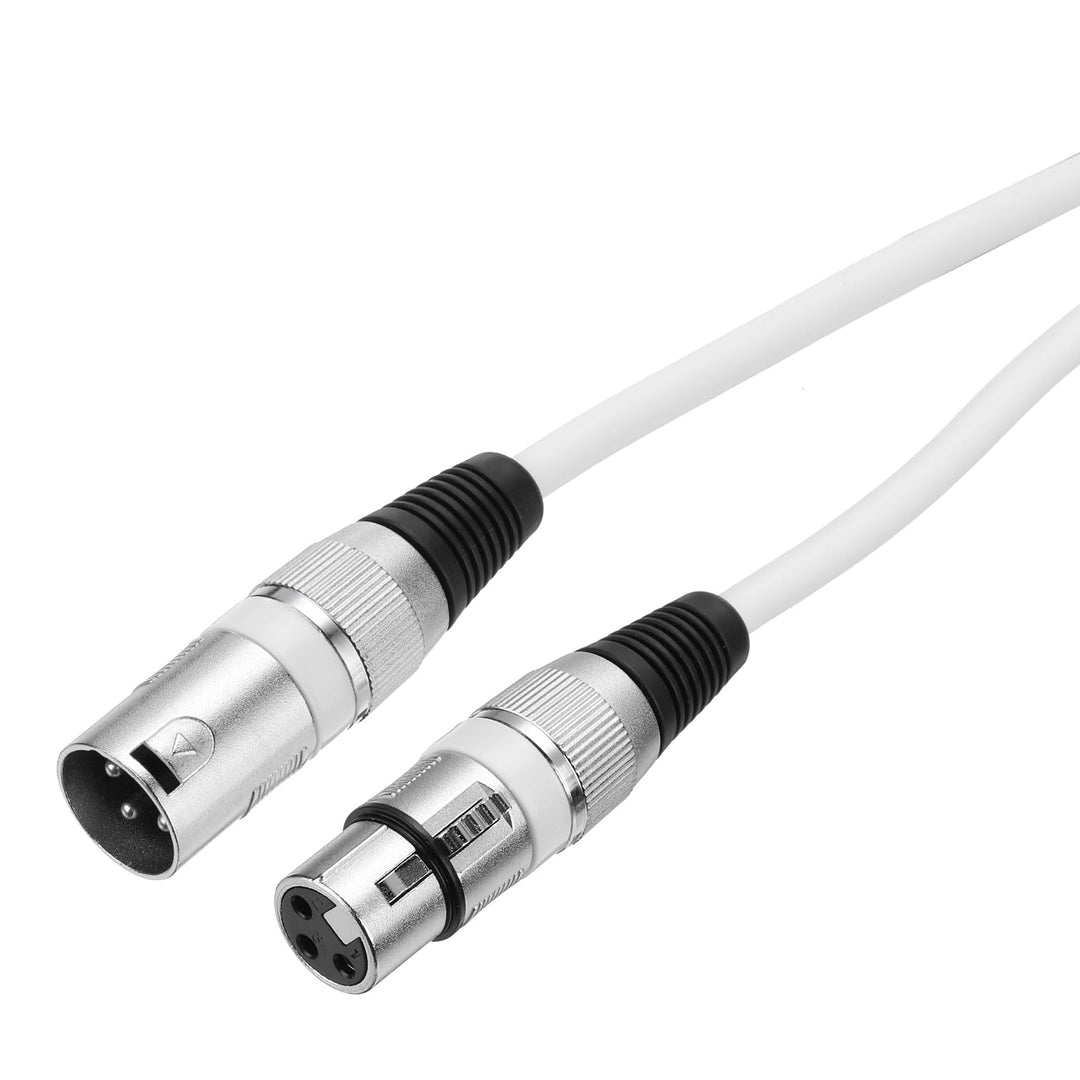 QUARKZMAN XLR Stecker auf XLR-Buchse 1,5m Mikrofonkabel Audio Adapter für Vorverstärker/Lautsprecher