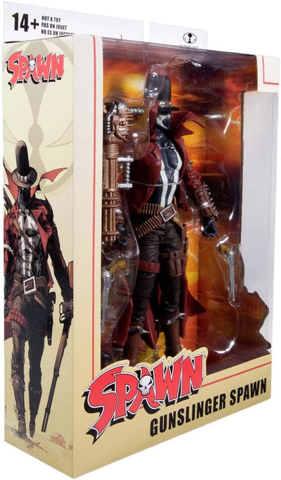 McFarlane Actionfigur Gunslinger (Gatling Gun) 18 cm, 90147, Mehrfarbig Gunslinger Gatling Gun, Guns