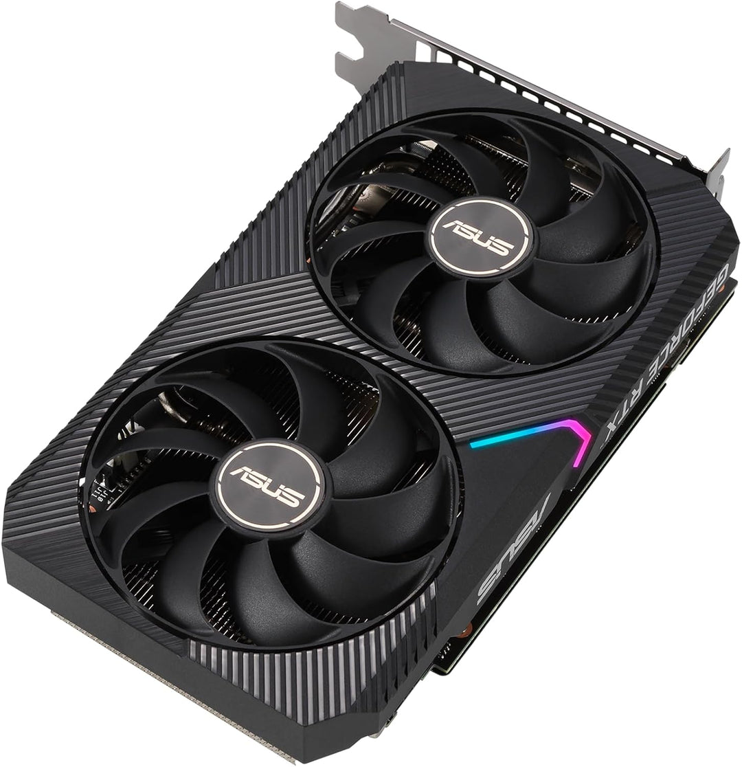 ASUS GeForce Dual RTX 3060 12GB V2 OC Edition Gaming Grafikkarte (GDDR6 Speicher, PCIe 4.0, 1x HDMI