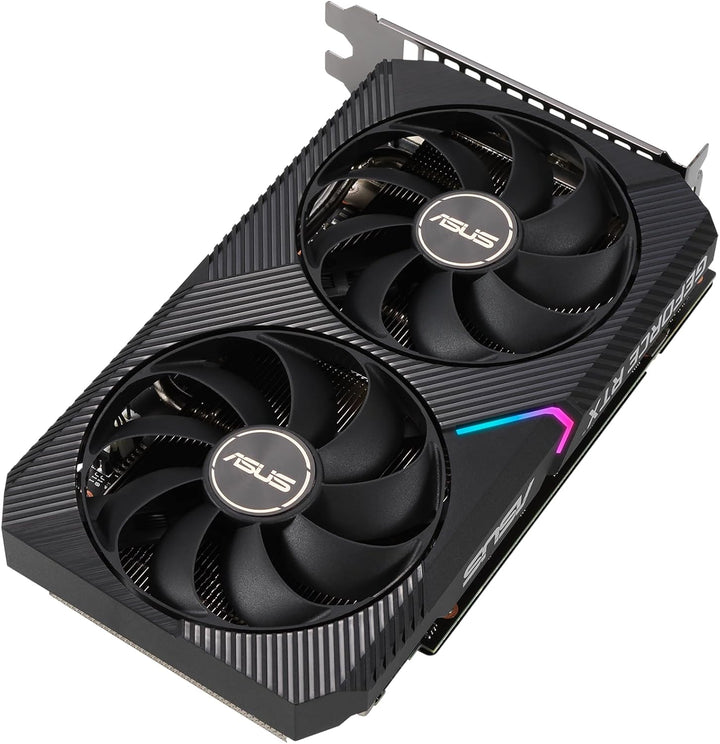 ASUS GeForce Dual RTX 3060 12GB V2 OC Edition Gaming Grafikkarte (GDDR6 Speicher, PCIe 4.0, 1x HDMI
