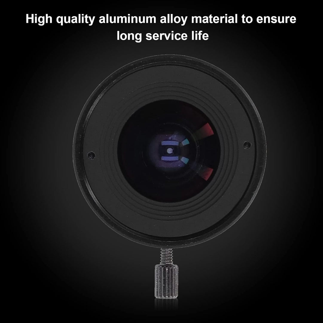 2,1 Mm 3MP CS-Mount-Objektiv, Weitwinkel-CCTV-Kameraobjektiv aus Aluminiumlegierung Für Heimüberwach