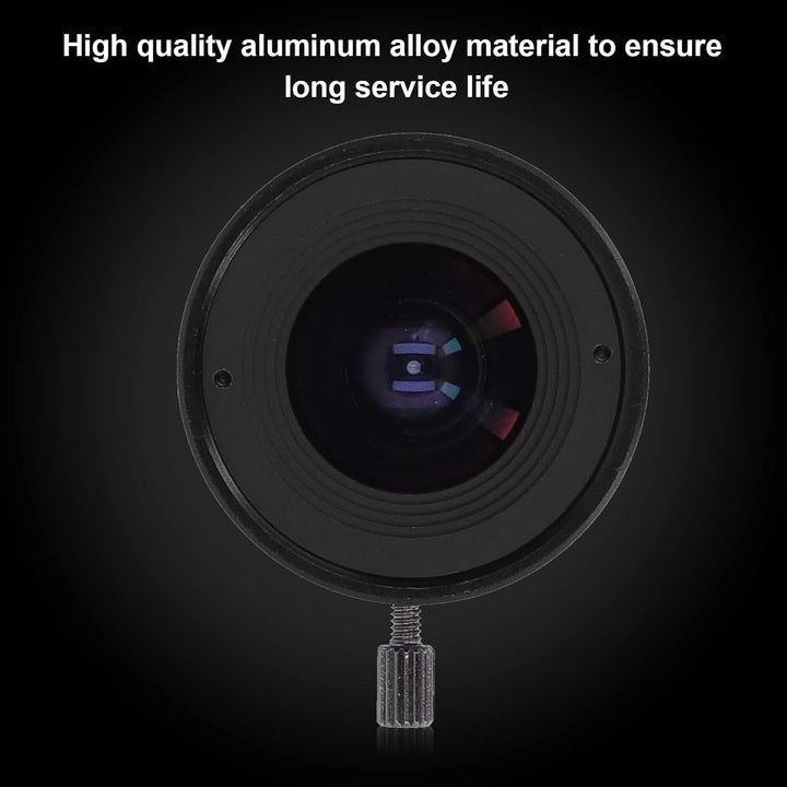 2,1 Mm 3MP CS-Mount-Objektiv, Weitwinkel-CCTV-Kameraobjektiv aus Aluminiumlegierung Für Heimüberwach