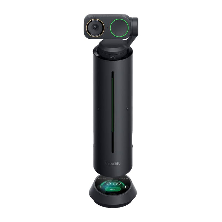 Insta360 WaveLink Pro – 4K Konferenz-Lautsprecher mit Kamera, Vortrags-Tracking, 5 m 360°-Stimmerfas