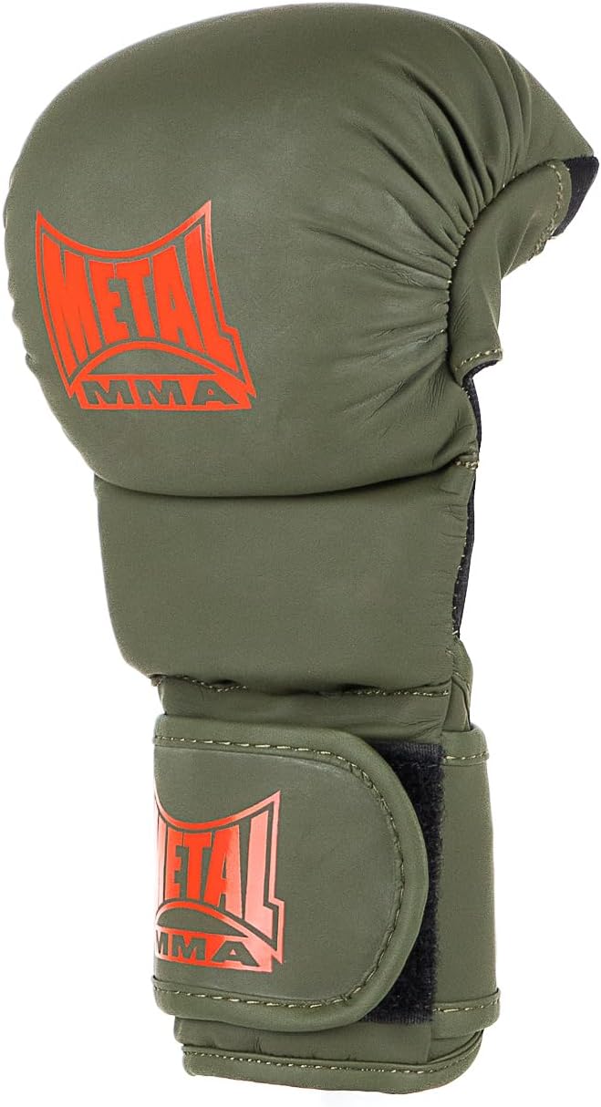 METAL BOXE MMA Sparring The Shell Handschuhe Khaki S, Khaki S
