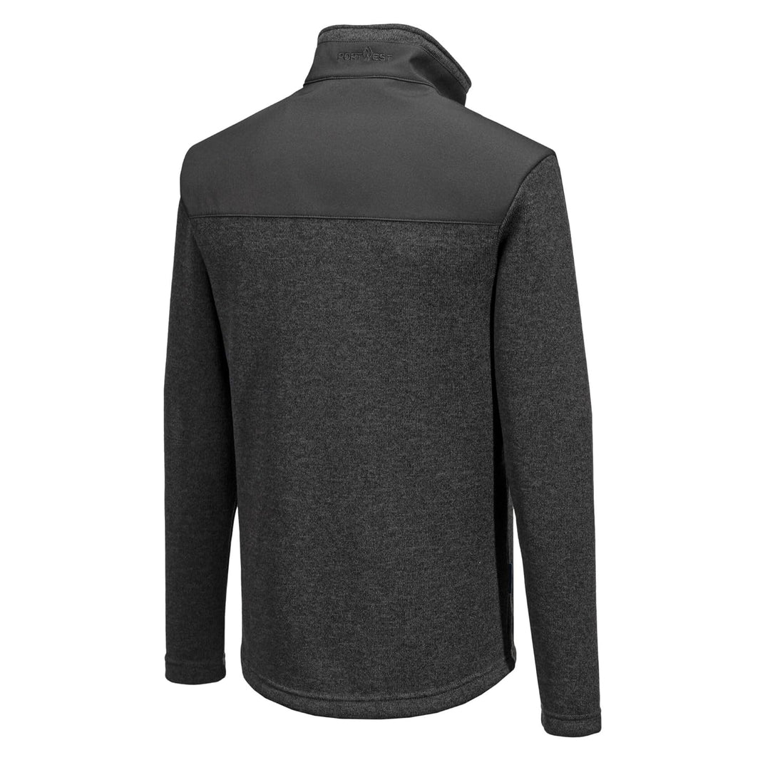 Portwest KX3 Venture Fleecejacke, Grösse: S, Farbe: Grau Marl, T830GMRS S Grey Marl, S Grey Marl