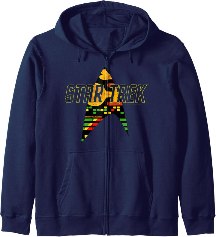 Star Trek The Original Series Allocations Text Logo Kapuzenjacke