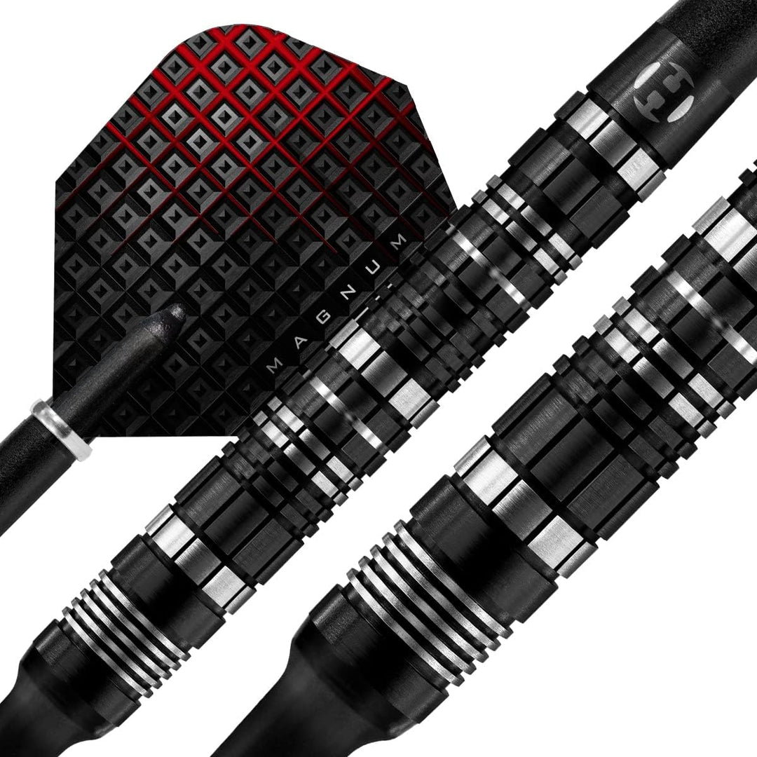 Harrows Magnum Reloaded 97% Tungsten Barrel Soft Tip Darts Set in mehreren Gewichten und mehreren Fa