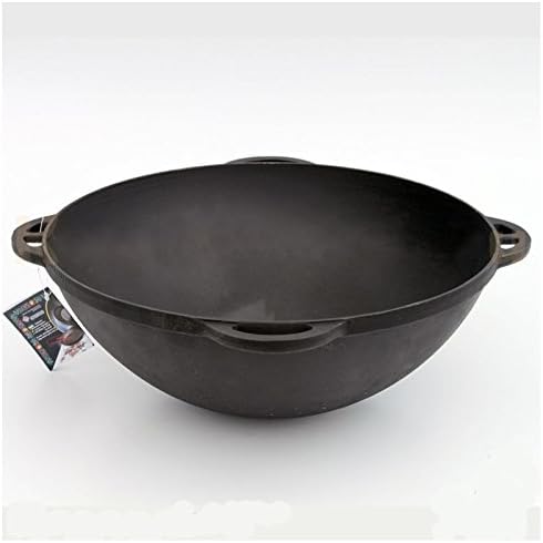 Kazan BRATTOPF Kessel BRÄTER mit PFANNE-Deckel aus GUSSEISEN d400, V12L.