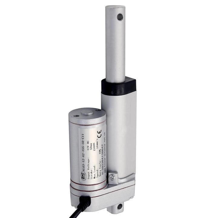 AUTTGINN 1500N 50mm Linearmotor, 12v DC Linear Actuator Motor Elektro Zylinder Schubstangenmotor für
