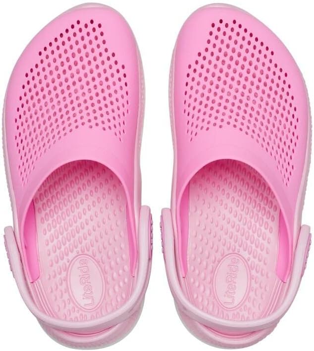 Crocs Unisex Kinder Literide 360 Clog T 30/31 EU Taffy Pink Ballerina Pink, 30/31 EU Taffy Pink Ball