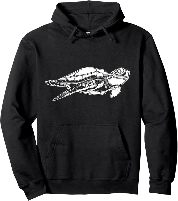 Wasserschildkröten Bild Illustration Kleidung Schildkröte Pullover Hoodie