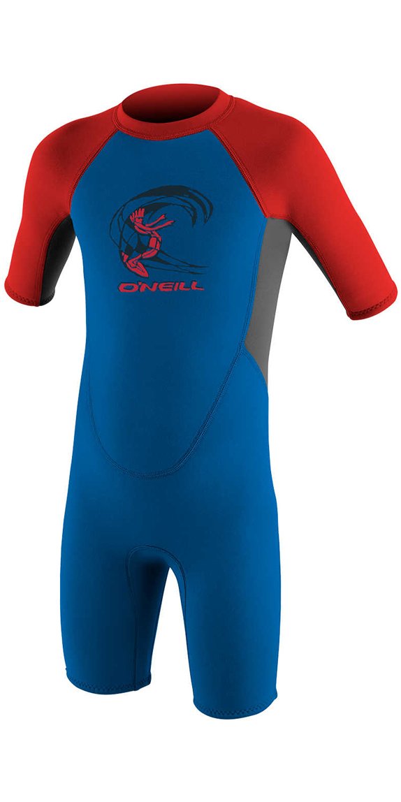O'Neill Kinder Toddler Reactor Spring Neoprenanzug 1 Jahre OCEAN/GRAPH/RED, 1 Jahre OCEAN/GRAPH/RED